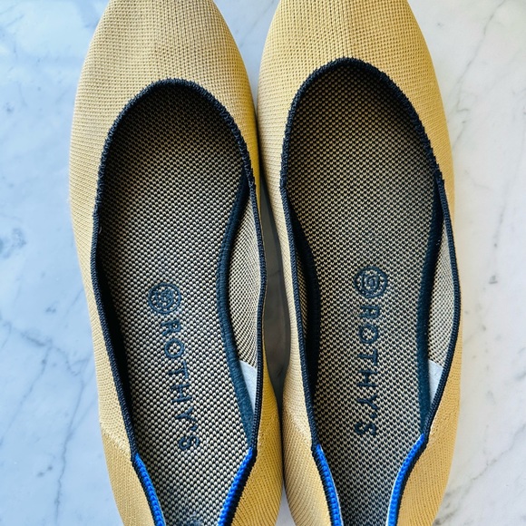 Rothy’s Chai Square Toe Flat 11.5 - Picture 2 of 4